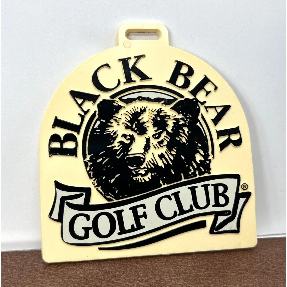 Black Bear‎ Golf Club Eustis Florida Luggage Bag Travel Tag